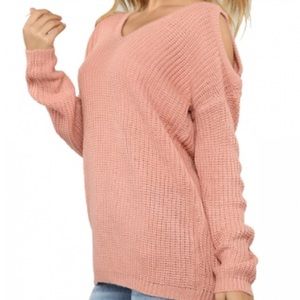 🌸Revamped baby pink sweater